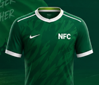 NFC green football jersey